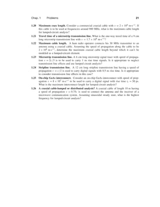 Chapter 1 engineering electromagnetics and waves by Umran S. Inan ...