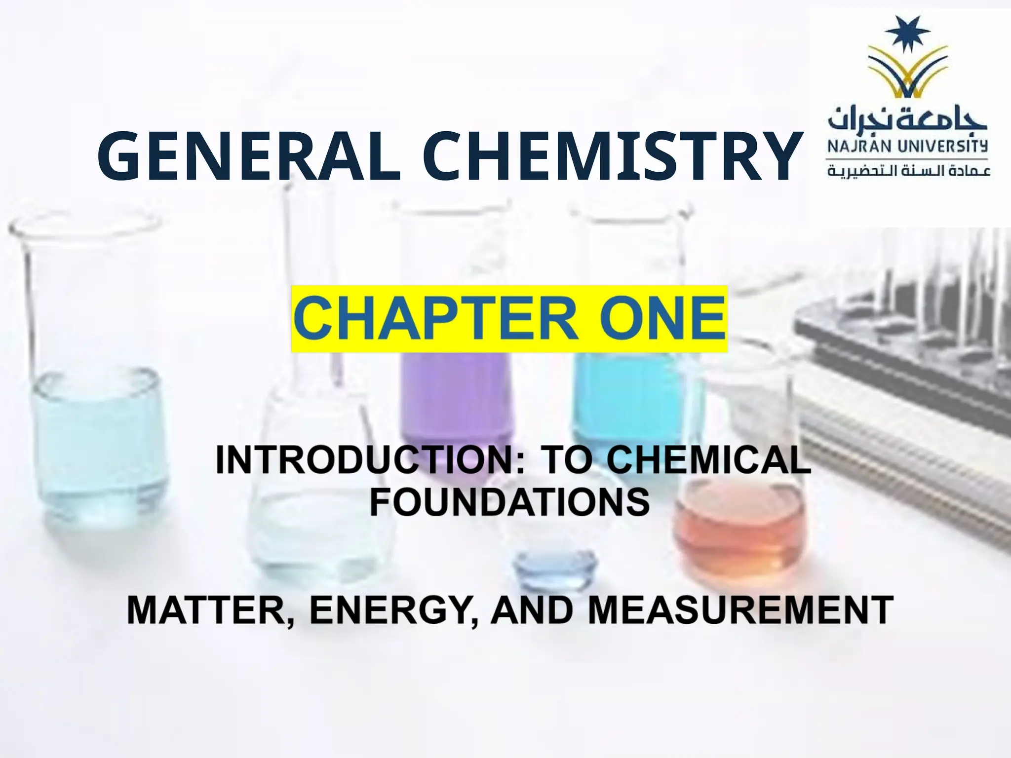 GENERAL CHEMISTRY
 