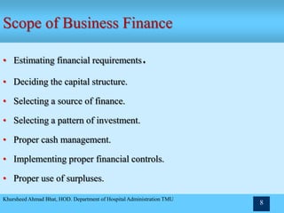 Chapter 1 – financial management | PPTX