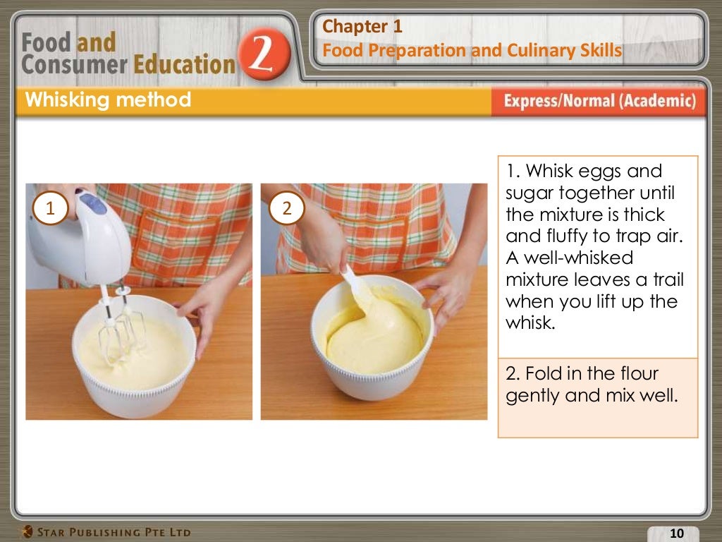 Chapter 1 Food Preparation and Culinary Skills