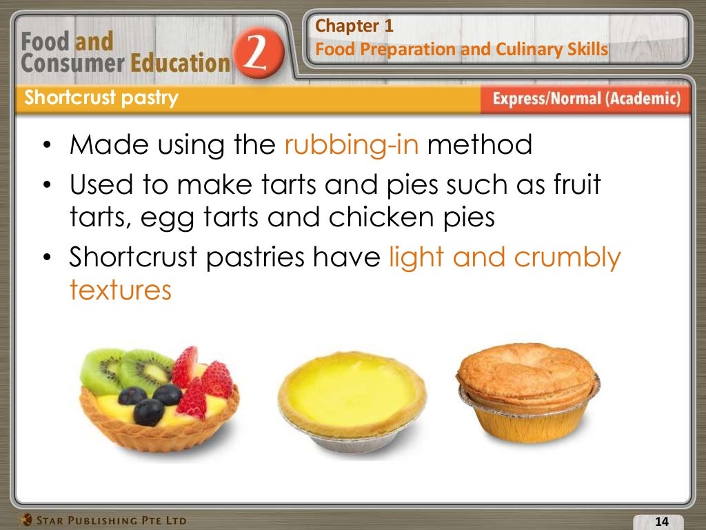 Chapter 1 Food Preparation and Culinary Skills