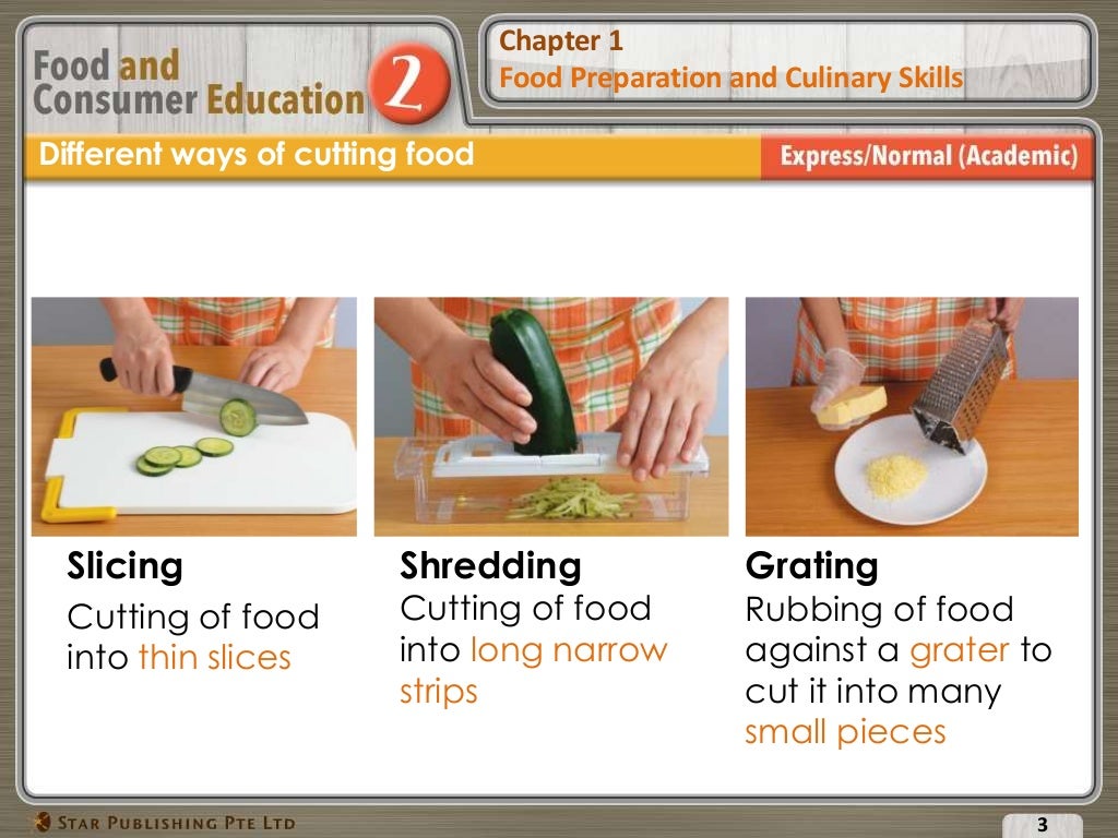 Chapter 1 Food Preparation and Culinary Skills