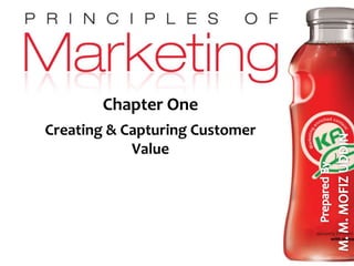 Chapter 1- slide 1
Copyright © 2009 Pearson Education, Inc.
Publishing as Prentice Hall
Chapter One
Creating & Capturing Customer
Value
 