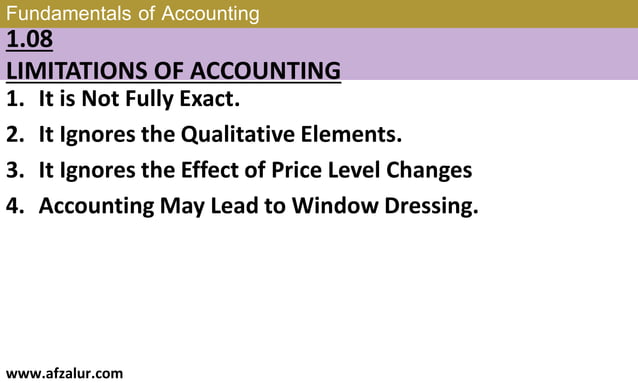 Chapter 1: Fundamentals of Accounting | PPTX