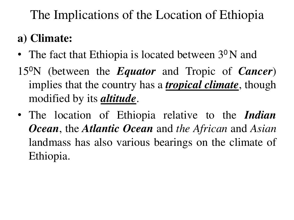 Chapter1 geography of ethiopia and the horn