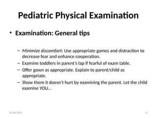 Chapter 1 History and P.Exam in children.pptx