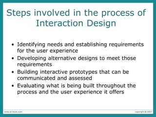 What is Interaction Design? | PPTX