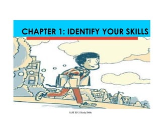 UUB 3013 Study Skills
CHAPTER 1: IDENTIFY YOUR SKILLS
 