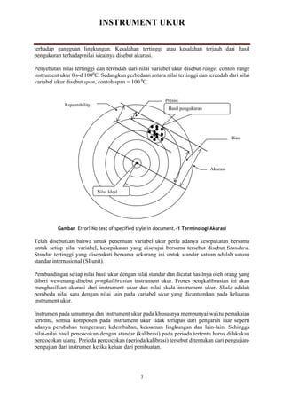 STANDAR UNTUK PENGUKURAN TEKNIK MESIN DAN INSTRUMENTASI 3 | PDF