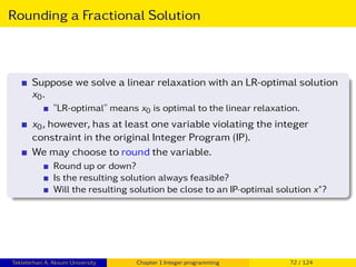 Chapter 1 Integer programming problemspdf | PDF