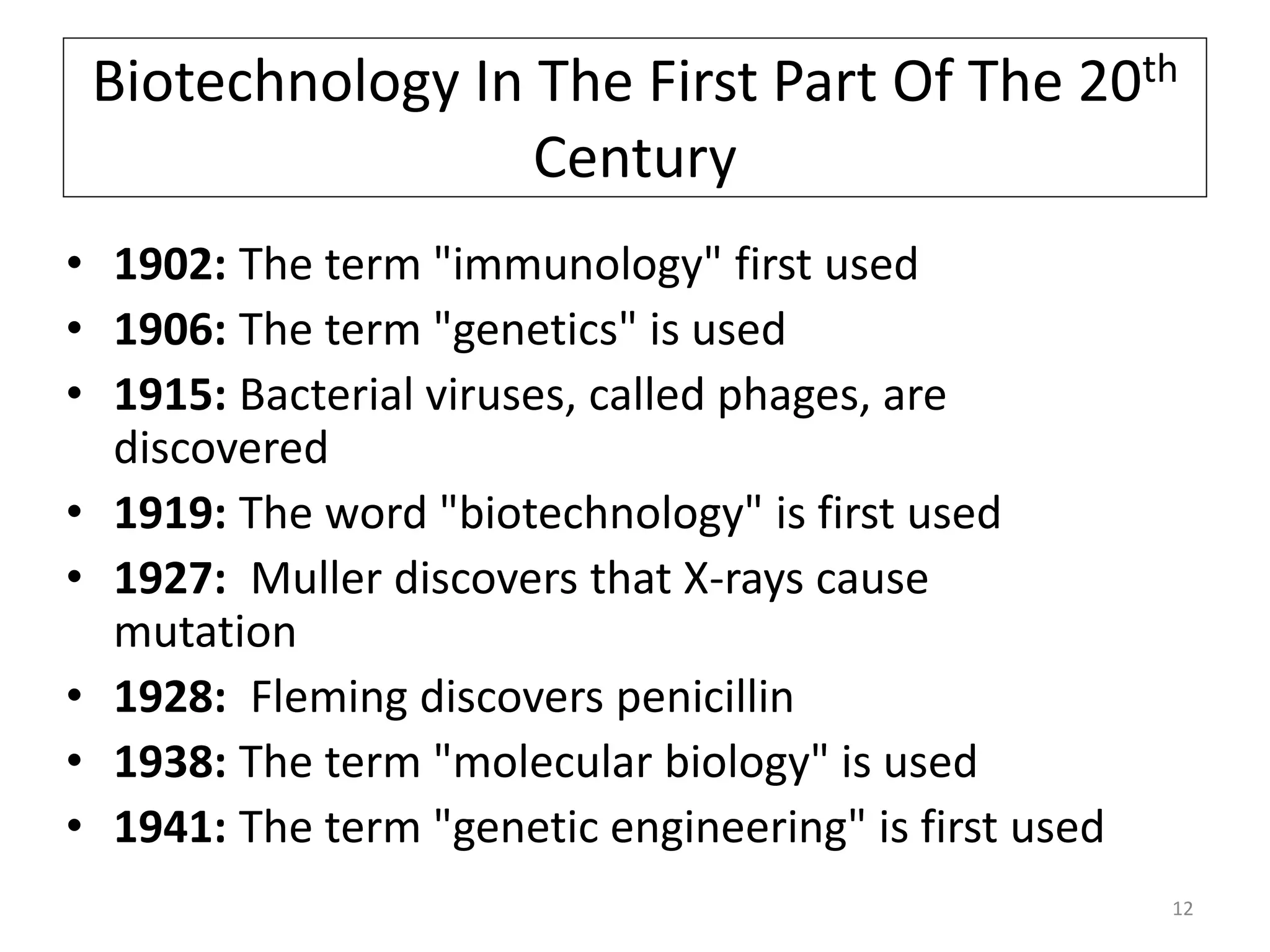 First Biotechnology Introduction to Animal Biotechnology | PPTX