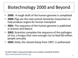Introduction to Animal Biotechnology