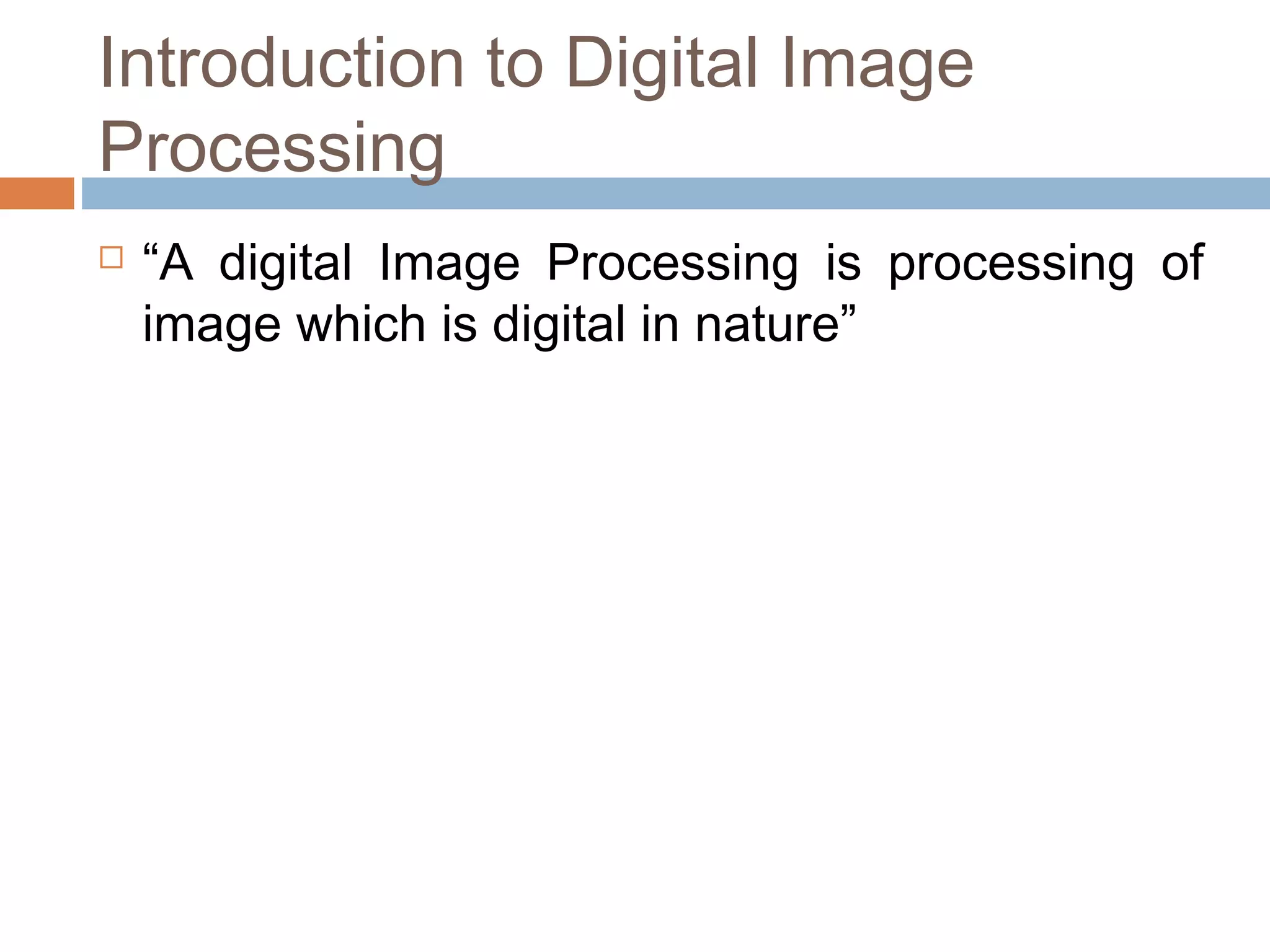 Chapter 1 introduction (Image Processing) | PPT