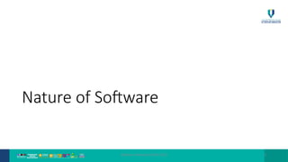 @Rozlina Mohamed 2024/25(1) 3
Nature of Software
 