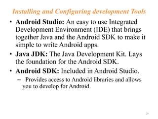 Chapter 1 Introduction to android.ppt pl | PPT