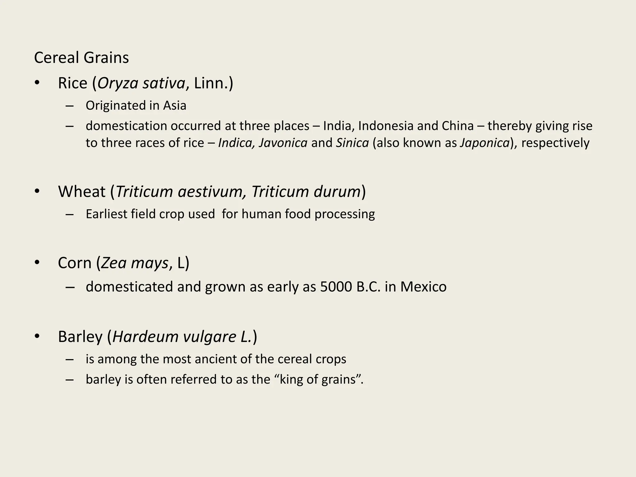 Chapter 1 Introduction to cereals, pulses and oilseeds.pptx