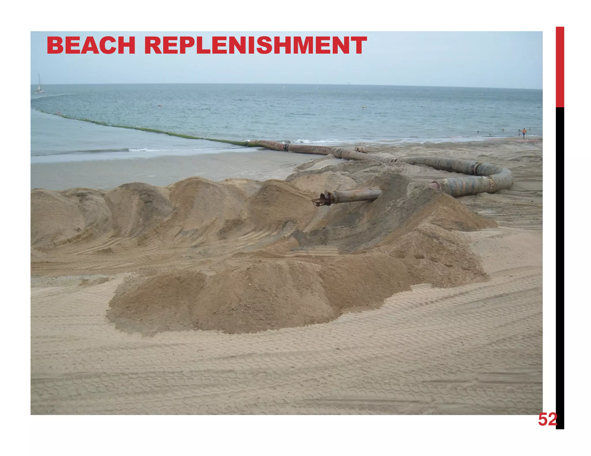BEACH REPLENISHMENT
52
 