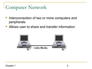 Chapter 1 introduction to computer networks | PPT