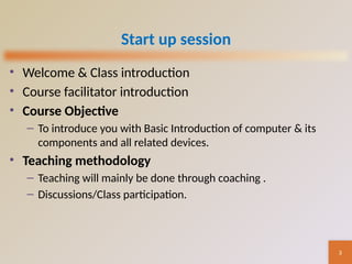 Course Introduction Welcome Photo Chapter 1 Introduction to Computers.pptx