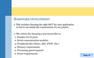 Comprehensive Introduction to Embedded Systems and Microcontrollers | PPT