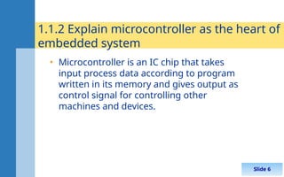 Comprehensive Introduction to Embedded Systems and Microcontrollers | PPT