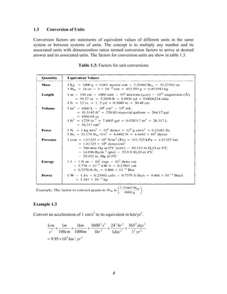 Engineering Conversion Factors Chapter 1 introduction_to_engineering_ca ta bello | PDF