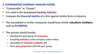 Introduction|FinancialModeling&Valuation | PPTX
