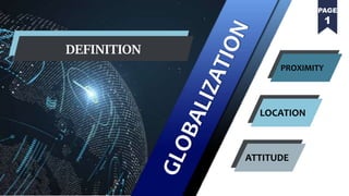 Chapter 1 introduction to globalization | PPTX