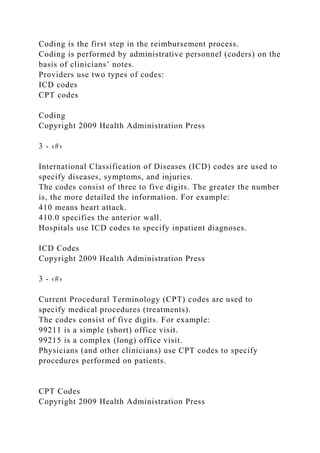 CHAPTER 1Introduction to Healthcare FinanceDefinition of hea.docx