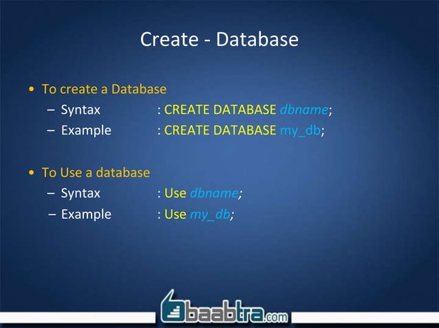 Chapter 1 introduction to sql server | PPT