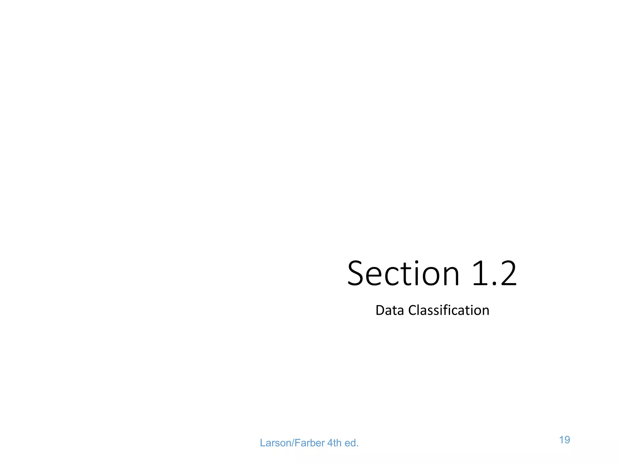 Chapter 1 introduction to statistics | PDF