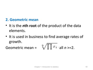 Chapter 1 introduction to statistics for engineers 1 (1) | PPT
