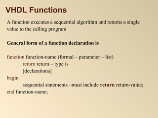 Chapter1 Introduction to VHDL.pptkjcbDWLCBKASDJBC | PPT