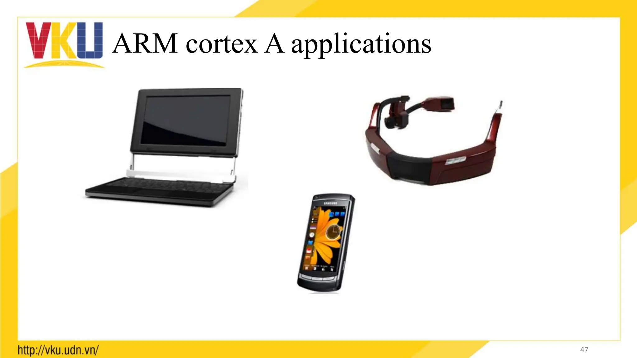 ARM cortex A applications
47
 