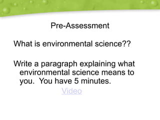 Chapter 1 Intro to environmental science notes.pptx