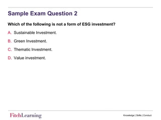 Chapter 1 Intro to ESG Investingssssssss | PDF