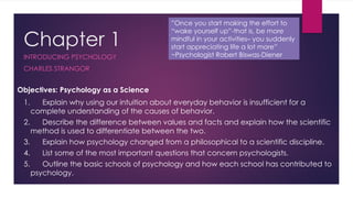 Chapter1_Introducing Psychology Charles Stangor 3.2 | PPTX
