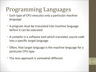 Chapter 1 java | PPT