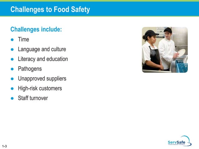 Chapter 1 Keeping Food Safe Pdf Infectious Diseases Diseases And
