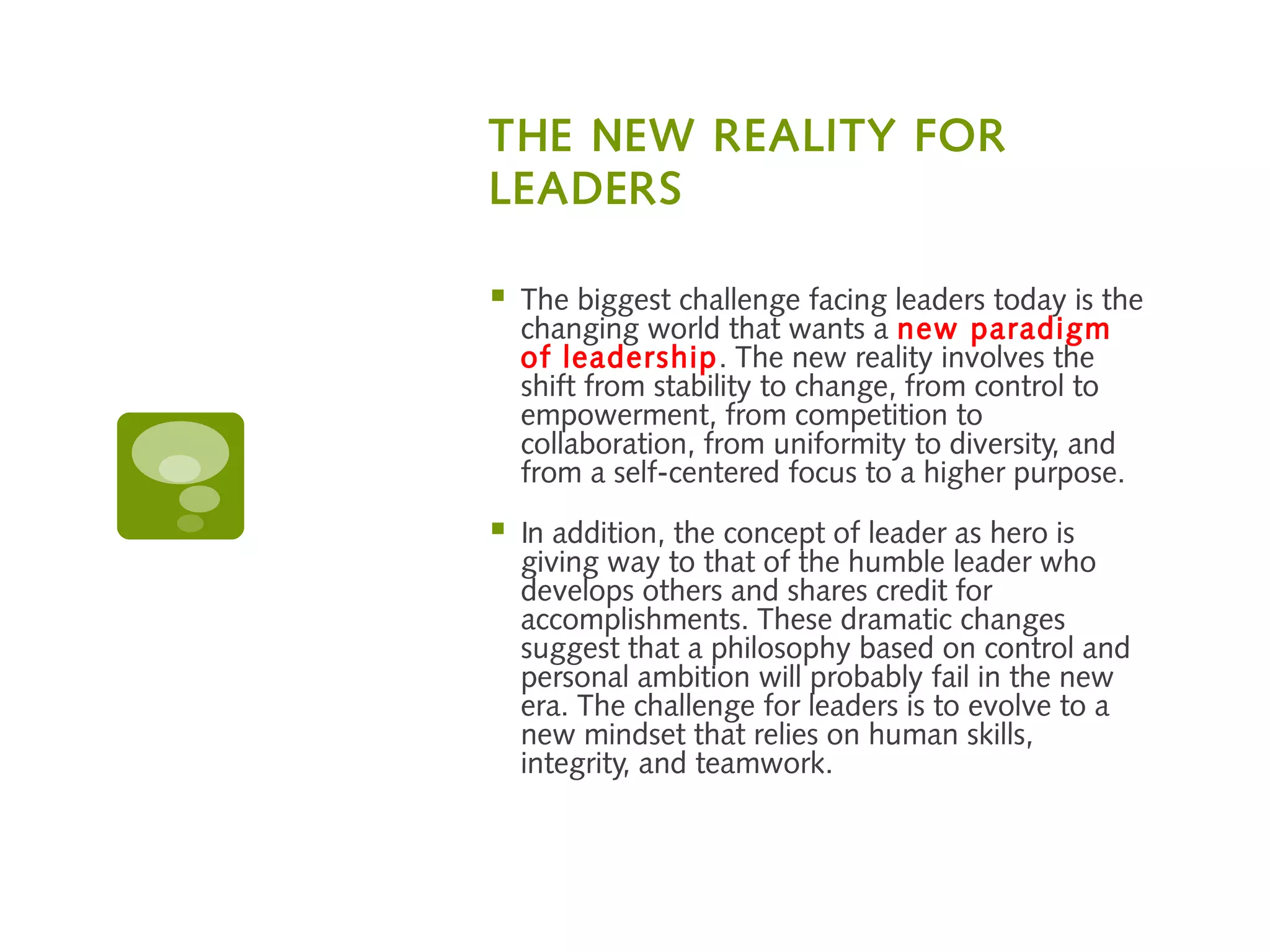 Chapter 1 on Leadership | PPT