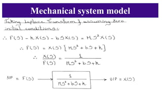 Mechanical system model
 