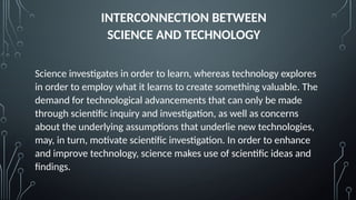 Interconnection Science Chapter 1 Lesson 1.pptx for science tecnnology | PPTX