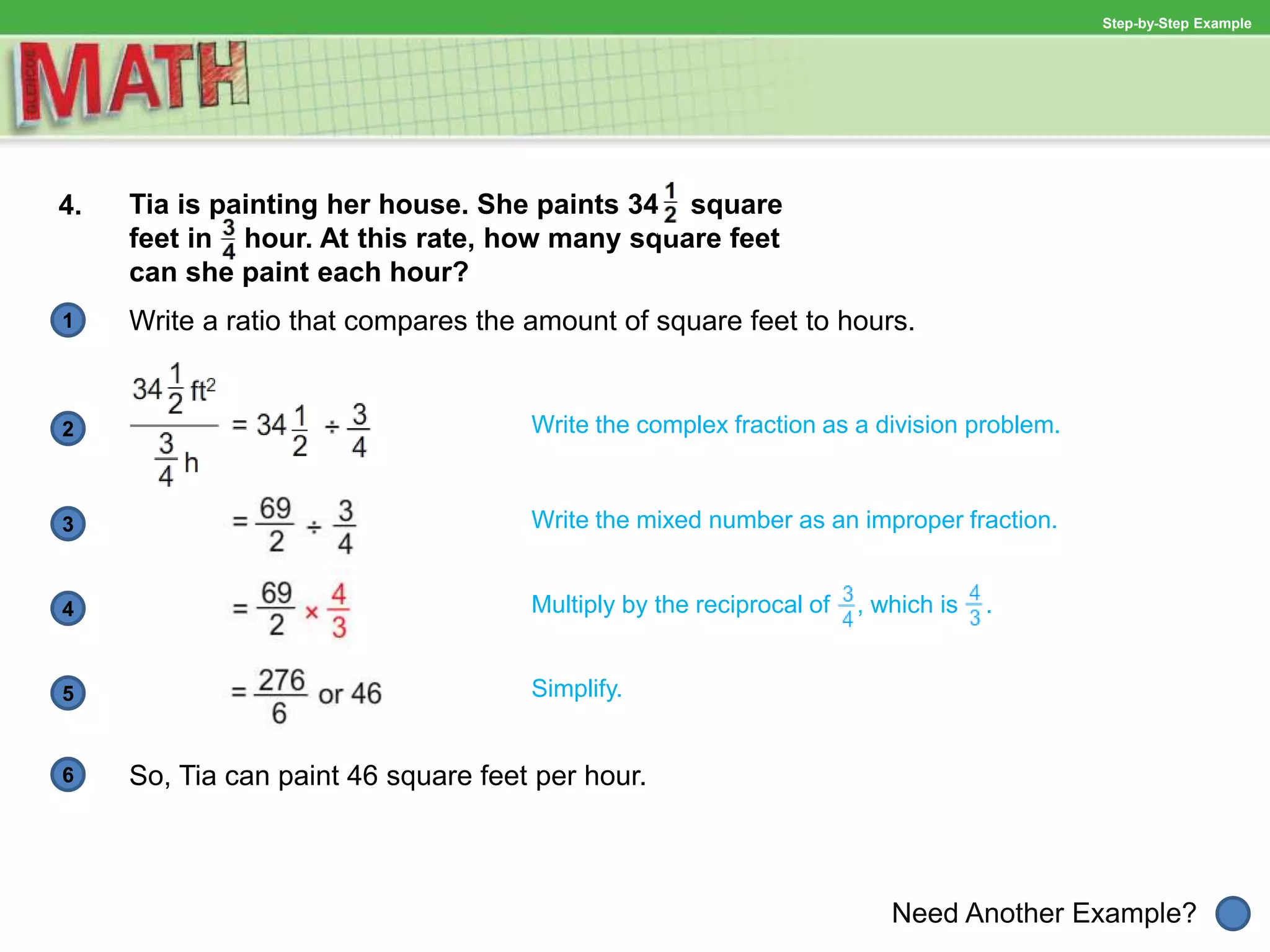  7 lesson 1 2 complex fractions and unit rates pptx