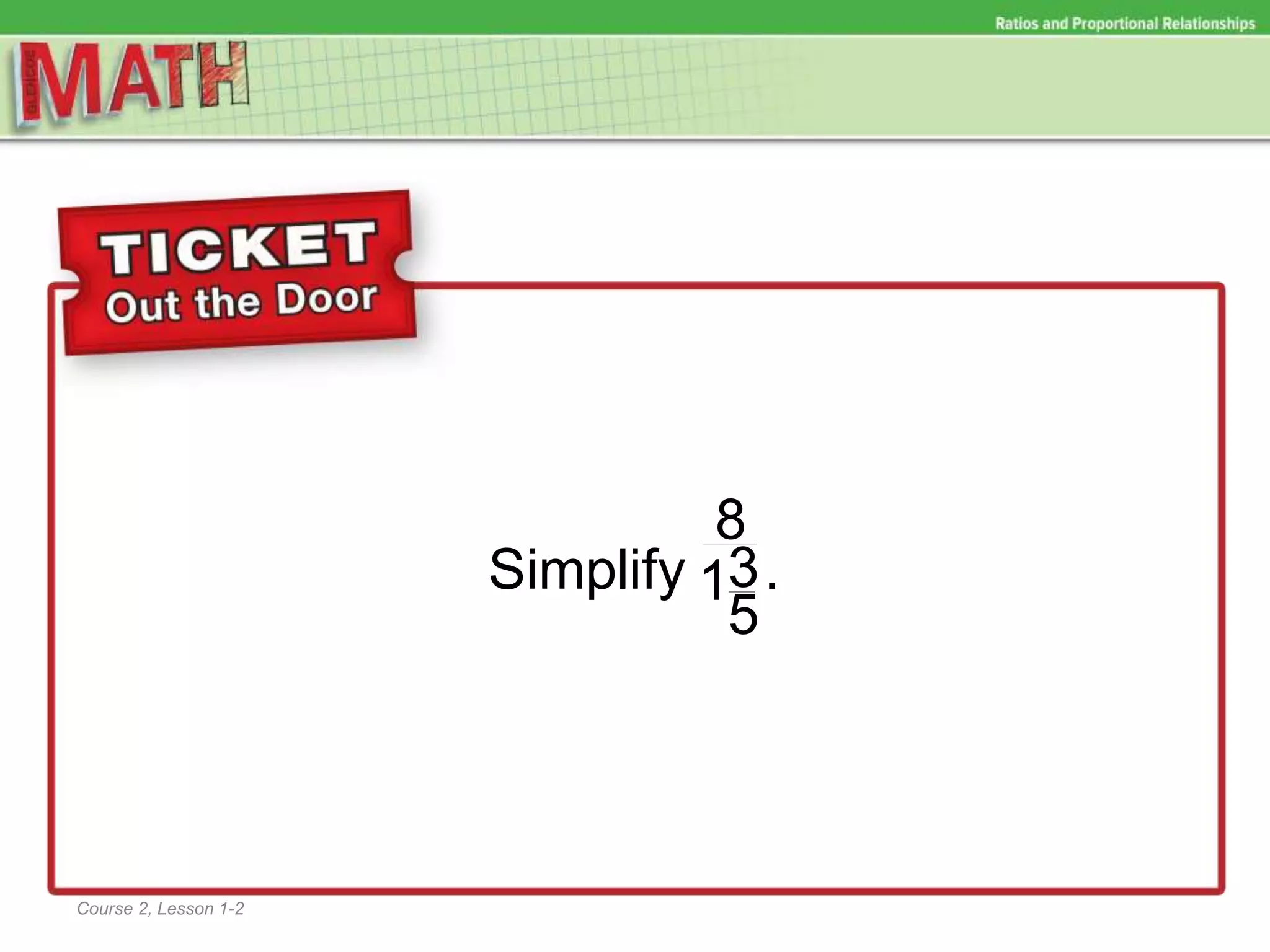  7 lesson 1 2 complex fractions and unit rates pptx