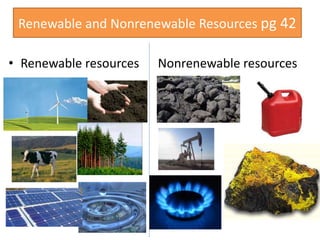 Chapter 1 Lesson 4 A Renewable and Nonrenewable Resources.ppt