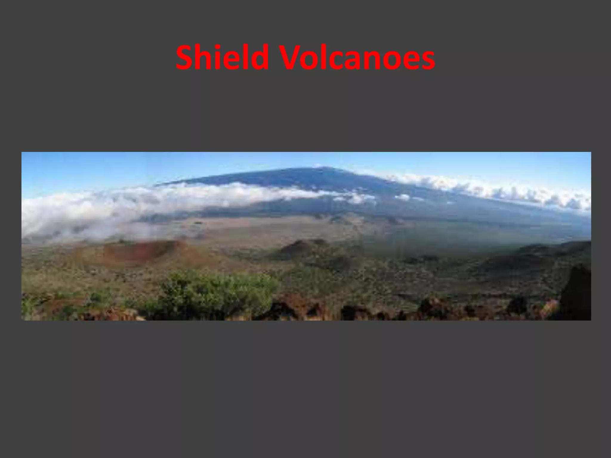Shield Volcanoes 
 