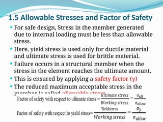 mechanical properties of materials for strength of material | PPTX