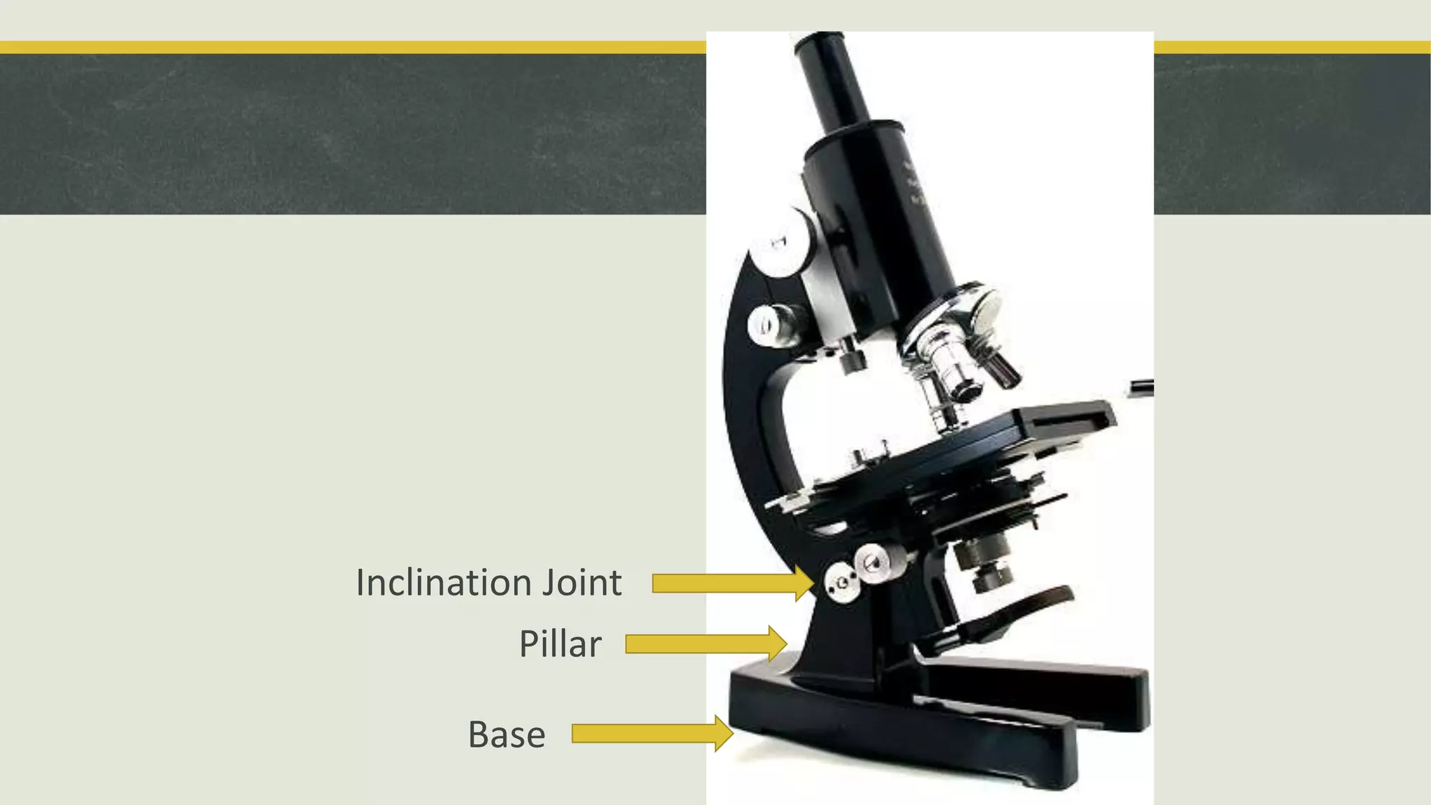 Base
Pillar
Inclination Joint
 