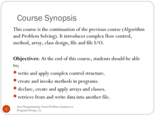 Chapter 1 Nested Control Structures | PPT
