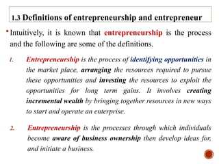 CHAPTER 1 new.pptxOrigin Of Entrepreneurship | PPTX